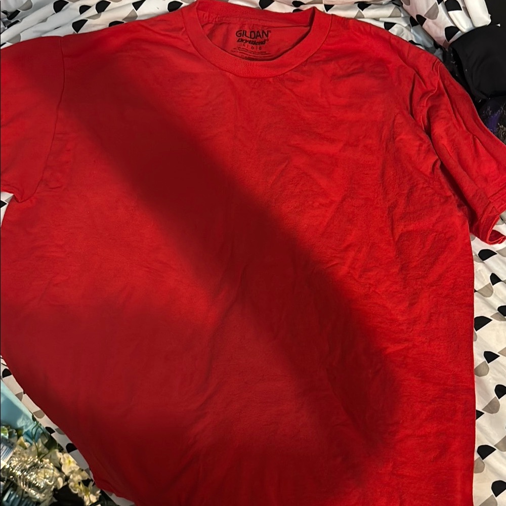 Gildan Red DryBlend T-Shirt